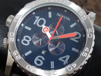 ニクソン NIXON 腕時計 51-30 クロノ レザー A124-879