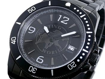 ハンティングワールド 腕時計 マウンテン・ストリーム HW911BKIP