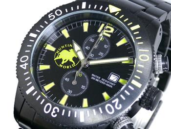 ハンティングワールド 腕時計 ブラック・ストリーム HW009BKYE