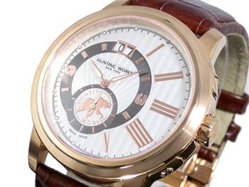 ハンティングワールド 腕時計 クレッシェンテ HW910PSIBR