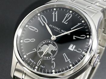 ハンティングワールド 腕時計 ウィリアム ジャンクション HW012BK