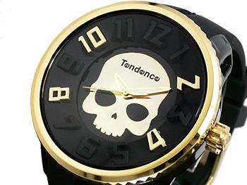 TENDENCE テンデンス Hydrogen ハイドロゲン スカル 腕時計 ゴールド