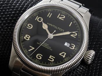 H60455133/ハミルトン HAMILTON 腕時計 カーキ ハリソンフォード  