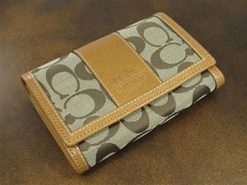 COACH コーチ 二つ折りファスナー付財布 CH41572-BKHTN