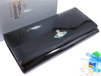 ヴィヴィアン ウエストウッド 長財布 2800 PATENT NERO