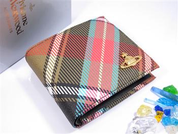 ヴィヴィアン ウエストウッド 二つ折り 短財布 3884 DERBY MULTI