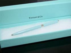 TIFFANY ティファニー ボールペン BLUE DIAMOND TEXTURED PP 11717322