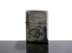 ZIPPO ジッポ ライター 和柄 荒獅子 AS-BK