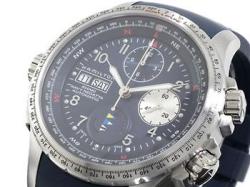 ハミルトン HAMILTON 腕時計 カーキ ネイビー レガッタ H77636343