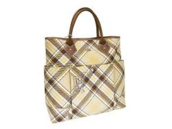 ヴィヴィアン ウエストウッド トートバッグ 3285-WINTERTARTAN-BEIGE-MARRONE