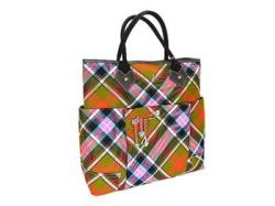 ヴィヴィアン ウエストウッド トートバッグ 3285-WINTERTARTAN-MULTI-NERO