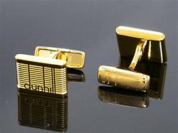 DUNHILL ダンヒル カフス ゴールドプレート JFC5219K