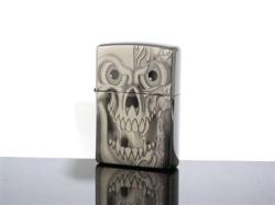 ZIPPO ジッポ ライター ラフィンスカル 20RS-BK