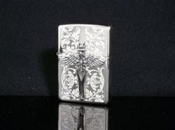 ZIPPO ジッポ ライター 純銀 王の剣 15-WDM-C [ギフトBOX付き]