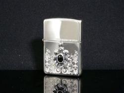 ZIPPO ジッポ ライター 純銀 王家の輝き 15-FDM-A [ギフトBOX付き]