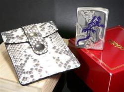 トカゲZIPPO× パイソン携帯灰皿セット TEIGAKU-2