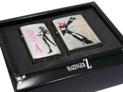 バンプレスト マジンガーZ 500本限定 ZIPPO ジッポ ペアー