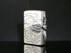 ZIPPO ジッポ ライター サイドメタル 20HWT-BL