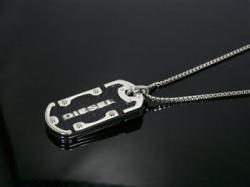 ディーゼル DIESEL プレート ネックレス DX0119040