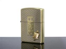 ZIPPO ジッポ ライター 開運 ラッキーシリーズ 銭亀 KZ-BS
