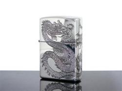 ZIPPO ジッポ ライター 龍と鳳凰 20DH3-SV