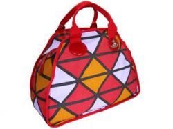 ヴィヴィアン ウエストウッド ハンドバッグ 4440-HARLEQUIN-ROSSO COGNAC