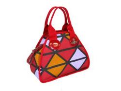ヴィヴィアン ウエストウッド ハンドバッグ 4441-HARLEQUIN-ROSSO COGNAC