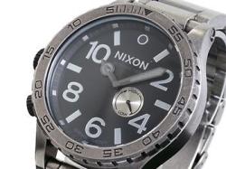 ニクソン NIXON 腕時計 51-30 A057-479 ANTIQUE SILVER/BLACK