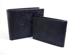 DUNHILL ダンヒル 二つ折り短財布 + パスケース LQ3090A