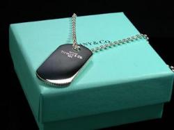 ティファニー TIFFANY コインエッジ ドッグタグ ペンダント 18122766