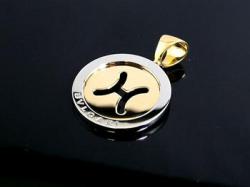 ブルガリ BVLGARI チャーム TONDO PISCES YG SS