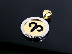 ブルガリ BVLGARI チャーム TONDO TAURUS YG SS