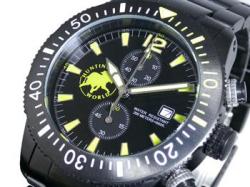 ハンティングワールド 腕時計 ブラック・ストリーム HW009BKYE