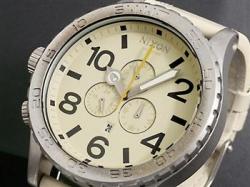 ニクソン NIXON 腕時計 51-30 CHRONO A124-656 BONE