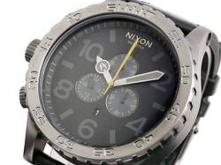 ニクソン NIXON 腕時計 51-30 CHRONO A124-680 ALL GUNMETAL/BLACK