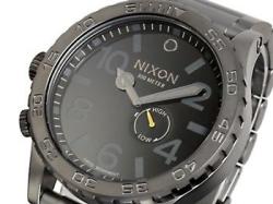 ニクソン NIXON 腕時計 51-30 A057-680 ALL GUNMETAL BLACK