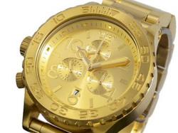 ニクソン NIXON 腕時計 42-20 CHRONO A037-502 ALL GOLD
