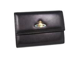 ヴィヴィアン ウエストウッド Vivienne Westwood 三つ折り 短財布 738VW-NAPPA-NERO