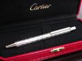 Cartier カルティエ ボールペン Cドゥ プラチナフィニッシュ ST150185