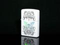 ZIPPO ジッポ ライター レインボーバタフライ タトゥーホワイト TW-PW