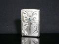 ZIPPO ジッポ ライター 純銀 ヴィクトリアンハート 15-VDM-B [ギフトBOX付き]