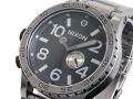 ニクソン NIXON 腕時計 51-30 A057-479 ANTIQUE SILVER/BLACK