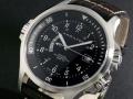 ハミルトン HAMILTON 腕時計 カーキ ネイビー GMT H77615833