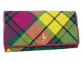 ヴィヴィアン ウエストウッド 長財布 1032VW-WINTER TARTAN-MAC MILLAN／FUXIA
