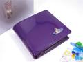ヴィヴィアン ウエストウッド 二つ折り 短財布 730 PATENT VIOLA
