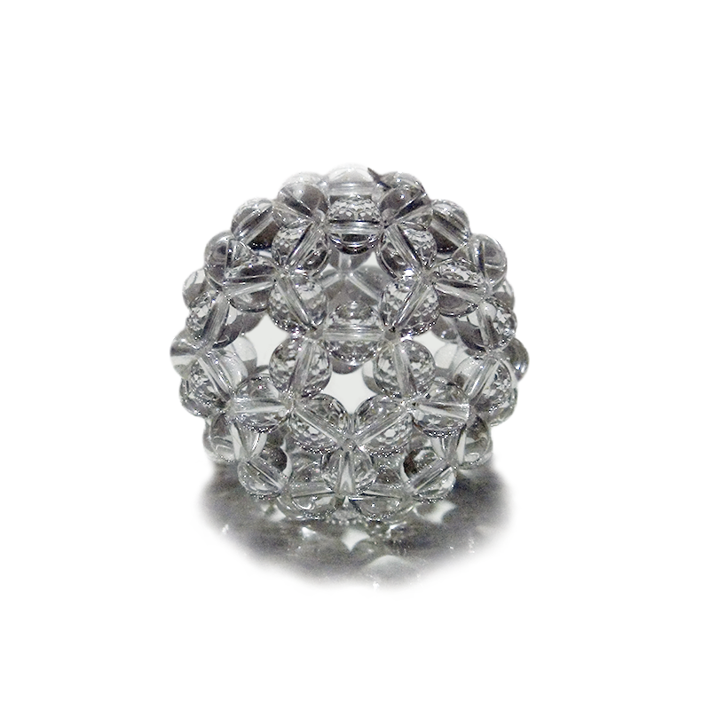 水晶フラーレン（量子波動転写加工）8ミリ玉