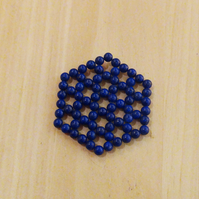 グラフェンシート　ラピスラズリ（量子波動転写加工）