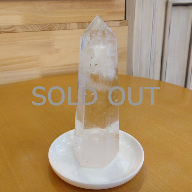 六角クリスタル原石（量子波動転写加工）