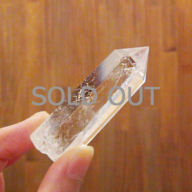 六角クリスタル原石（量子波動転写加工）