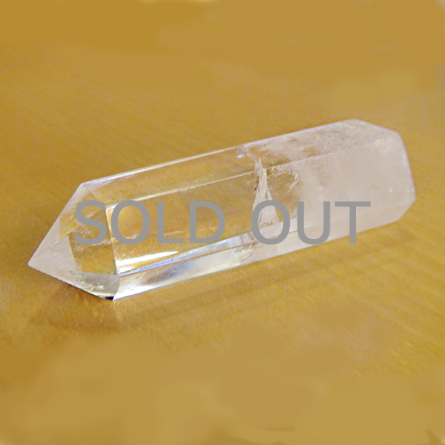 六角クリスタル原石（量子波動転写加工）